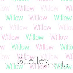 Willow - Horizontal Design - Slender