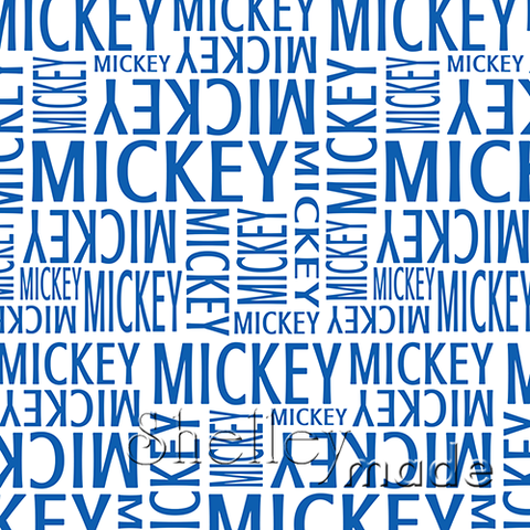 Mickey - Nested Design - Classic Upper