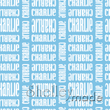 Charlie - Stacked Design - Curl