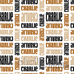 Charlie - Stacked Design - Curl
