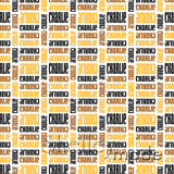 Charlie - Stacked Design - Curl Small