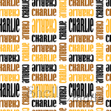 Charlie - Stacked Design - Curl