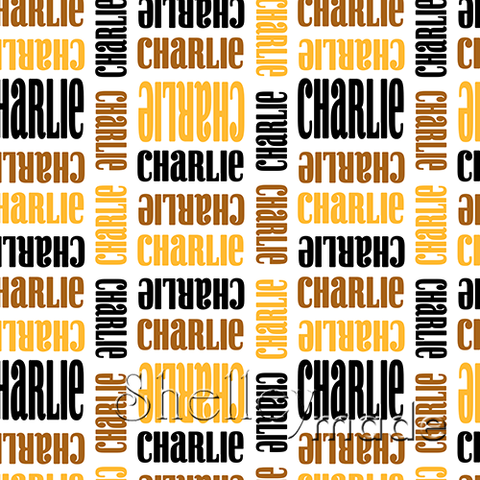 Charlie - Stacked Design - Curl