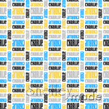 Charlie - Stacked Design - Curl Small