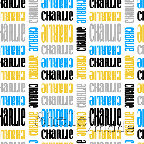 Charlie - Stacked Design - Curl