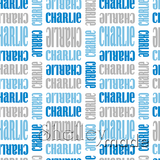 Charlie - Stacked Design - Curl