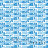Charlie - Stacked Design - Curl Small