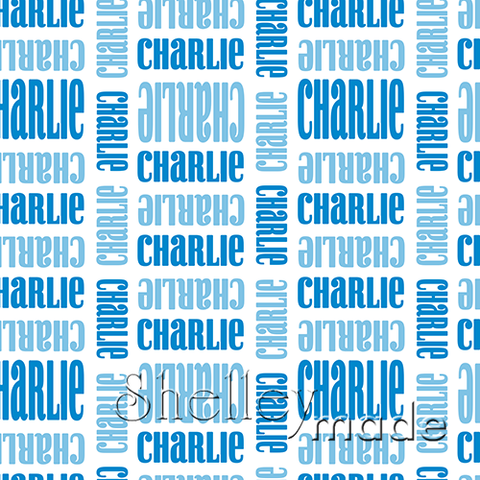 Charlie - Stacked Design - Curl