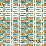 Charlie - Stacked Design - Curl Small