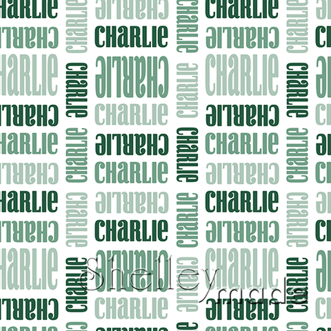 Charlie - Stacked Design - Curl