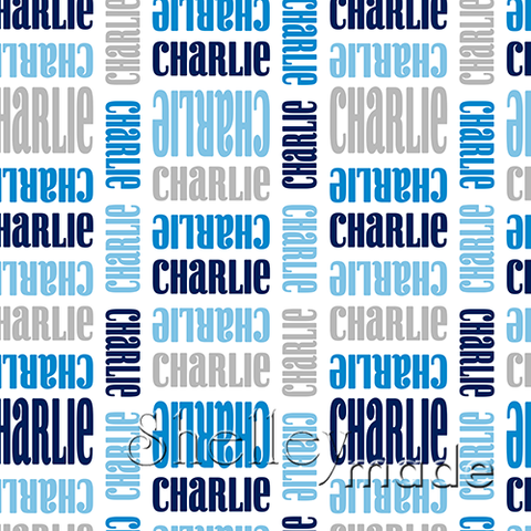 Charlie - Stacked Design - Curl