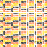 Charlotte - Stacked Design - Curl Small