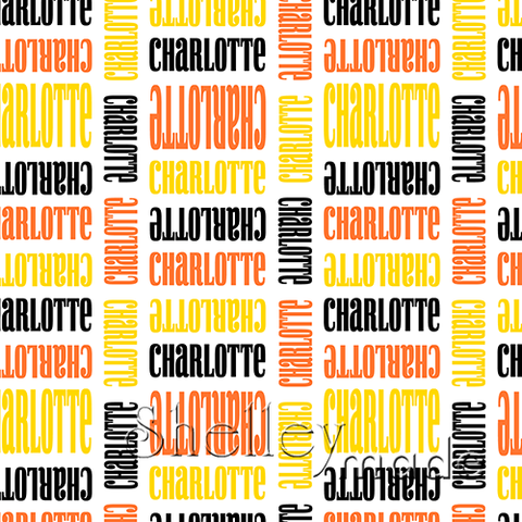 Charlotte - Stacked Design - Curl