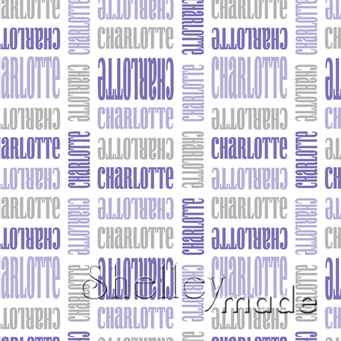 Charlotte - Stacked Design - Curl