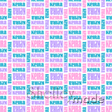 Keira - Stacked Design - Curl Small