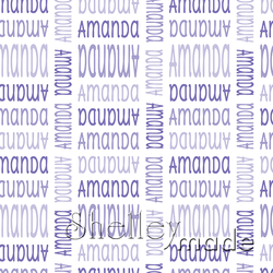 Amanda - Stacked Design - Cute
