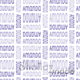Amanda - Stacked Design - Cute