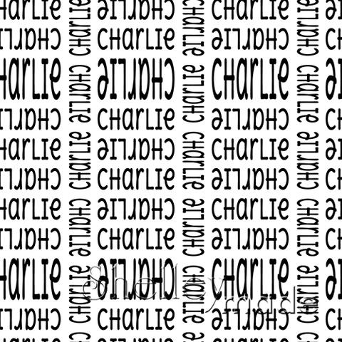 Charlie - Stacked Design - Cute