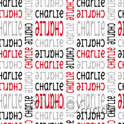 Charlie - Stacked Design - Cute