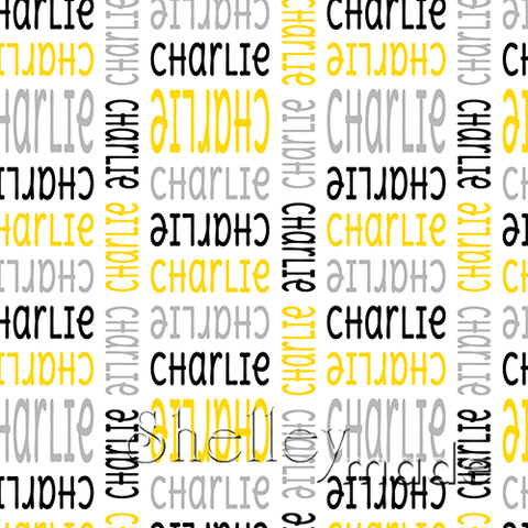 Charlie - Stacked Design - Cute