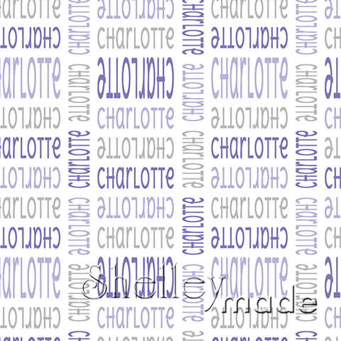 Charlotte - Stacked Design - Cute