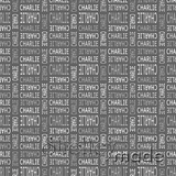 Charlie - Stacked Design - Cute Upper Small