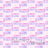 Charlotte - Stacked Design - Cute Upper Small