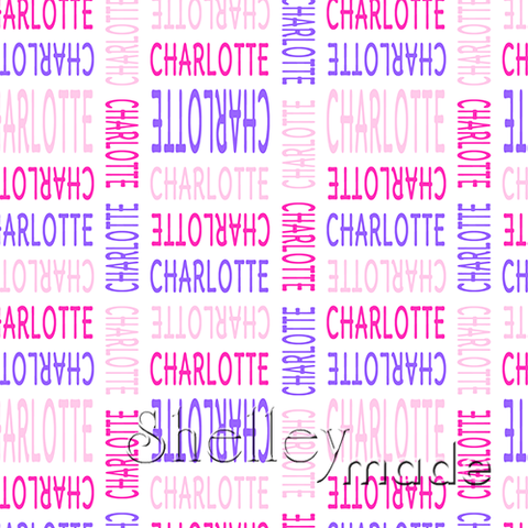 Charlotte - Stacked Design - Cute Upper