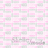 Eden - Stacked Design - Cute Upper Small