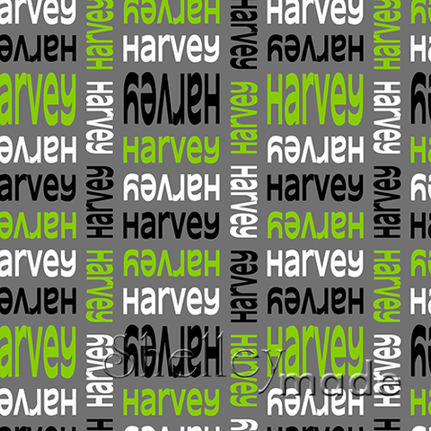 Harvey - Stacked Design - Modern Bold