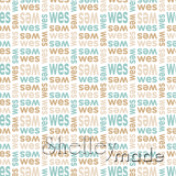 Wes - Stacked Design - Modern Bold Small