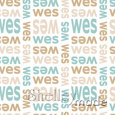 Wes - Stacked Design - Modern Bold