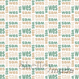 Wes - Stacked Design - Modern Bold Small