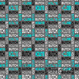 Butch - Stacked Design - Modern Bold Upper Small