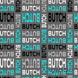 Butch - Stacked Design - Modern Bold Upper