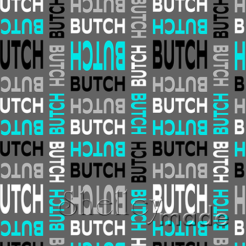 Butch - Stacked Design - Modern Bold Upper