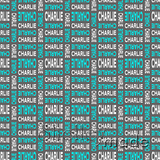 Charlie - Stacked Design - Modern Bold Upper Small