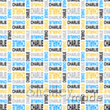Charlie - Stacked Design - Modern Bold Upper Small