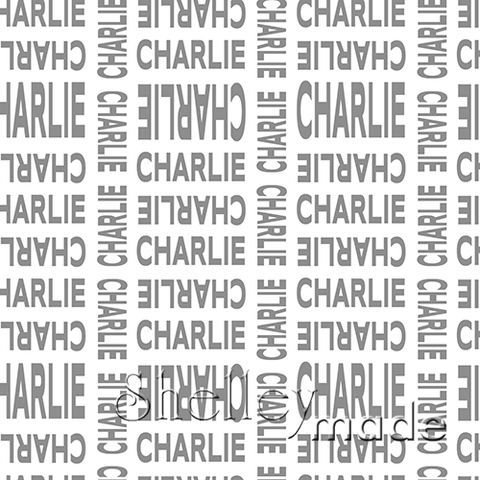 Charlie - Stacked Design - Modern Bold Upper