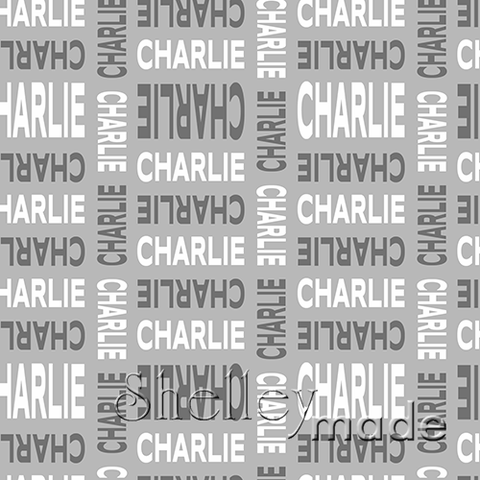 Charlie - Stacked Design - Modern Bold Upper