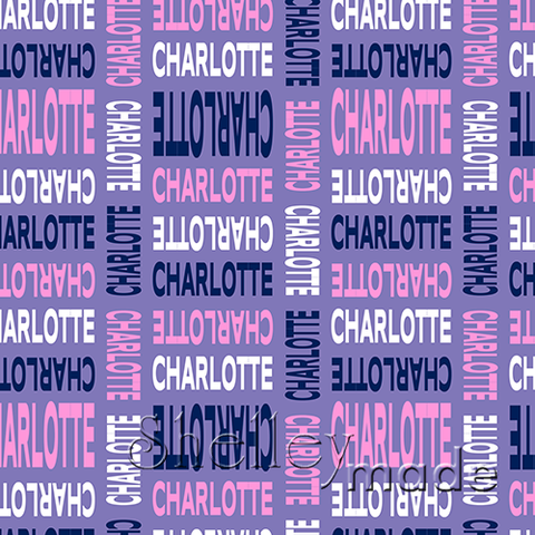 Charlotte - Stacked Design - Modern Bold Upper