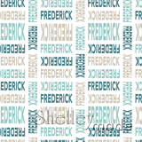 Frederick - Stacked Design - Modern Bold Upper