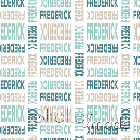 Frederick - Stacked Design - Modern Bold Upper