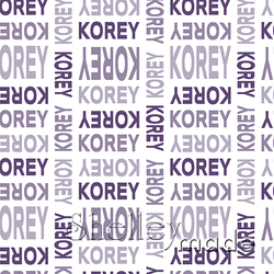 Korey - Stacked Design - Modern Bold Upper