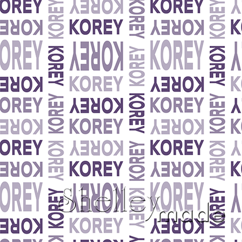 Korey - Stacked Design - Modern Bold Upper
