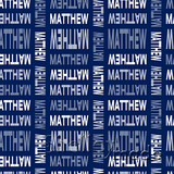 Matthew - Stacked Design - Modern Bold Upper