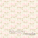 Millie - Stacked Design - Modern Bold Upper Small