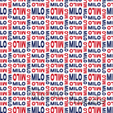 Milo - Stacked Design - Modern Bold Upper Small