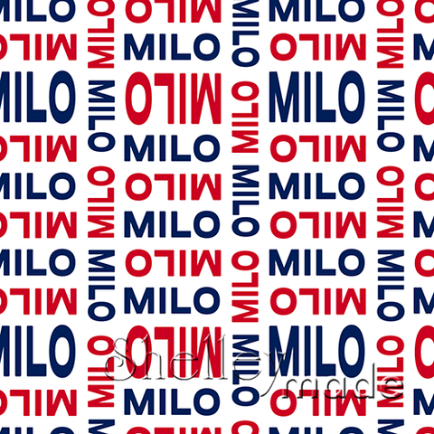 Milo - Stacked Design - Modern Bold Upper