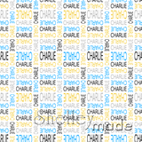 Charlie - Stacked Design - Modern Upper Small